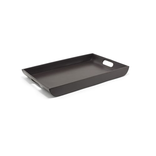 London Flare Room Tray, Brown